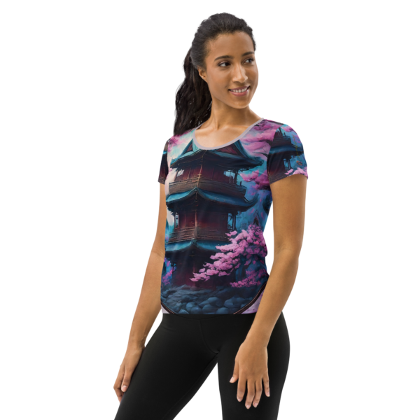 Whispers of Sakura: All-Over Print Women's Rash Guard – EVOKE Performance Wear