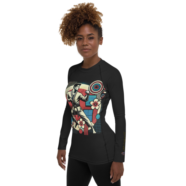 Martial Spirit All-Over Print Women's Rash Guard – EVOKE Performance Dynamic Karate Design