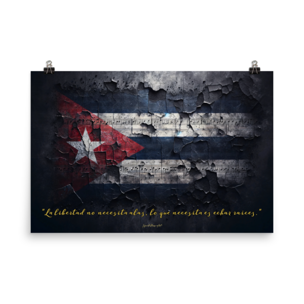 Echoes of Harmony: Cuban Symphony – 24x36in Enhanced Matte Paper Poster